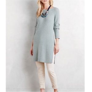 Anthropologie Moth Pasadena Tunic Sweater Mint | Size XS
